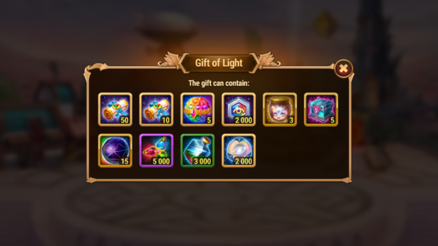 [Hero Wars Guide] Gifts of Light 2023