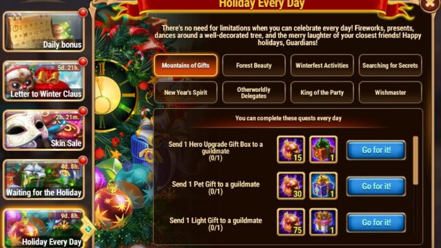 [Hero Wars Guide] Holiday Everyday Quest_1