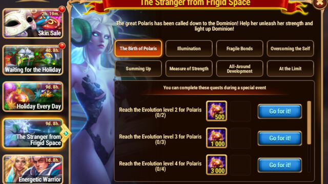 [Hero Wars Guide]The Stranger from Frigid Space Quests_1