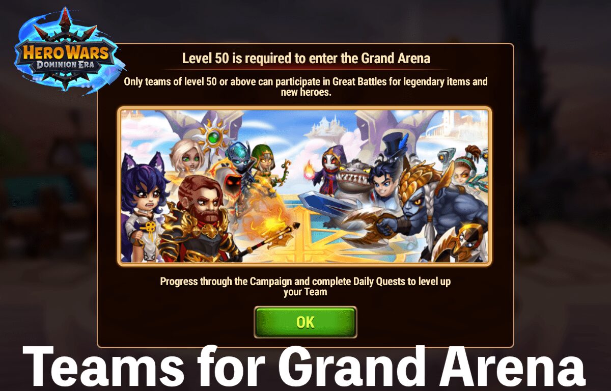 [Hero Wars Guide] Teams for Grand Arena
