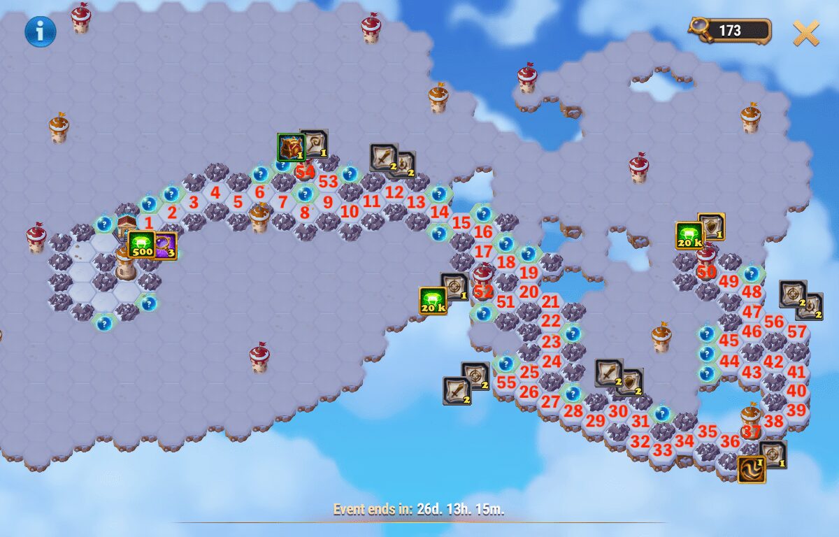Hero Wars Guide Winter Island Recommended Route 
