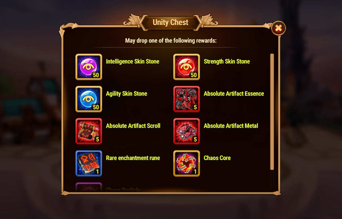 [Hero Wars Guide] Unity Chest