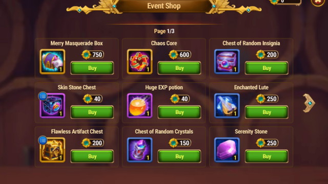 [Hero Wars Guide] Time for Pranks Event Shop
