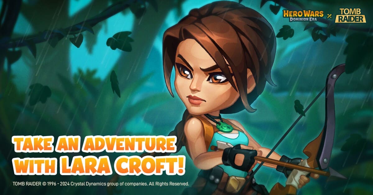 [Hero Wars] Take an adventure with Lara Croft