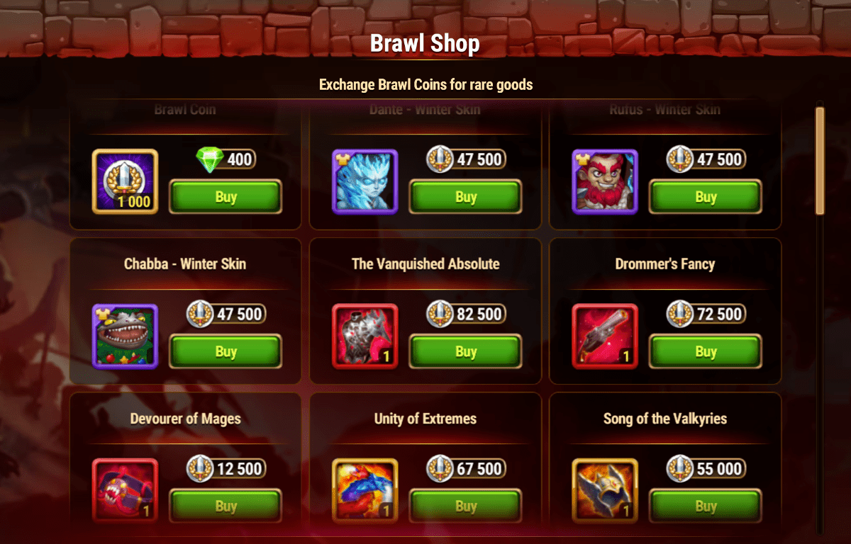 [Hero Wars Guide] Brawl Shop (Hero Brawls)