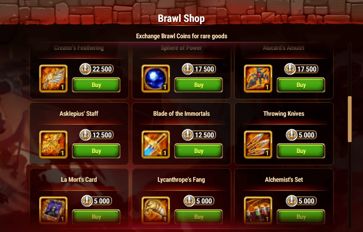 [Hero Wars Guide] Brawl Shop (Hero Brawls)
