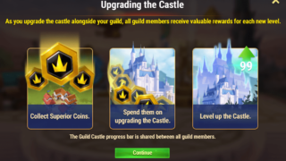 [Hero Wars Guide] Area of Conquest Upgrad the Cathle