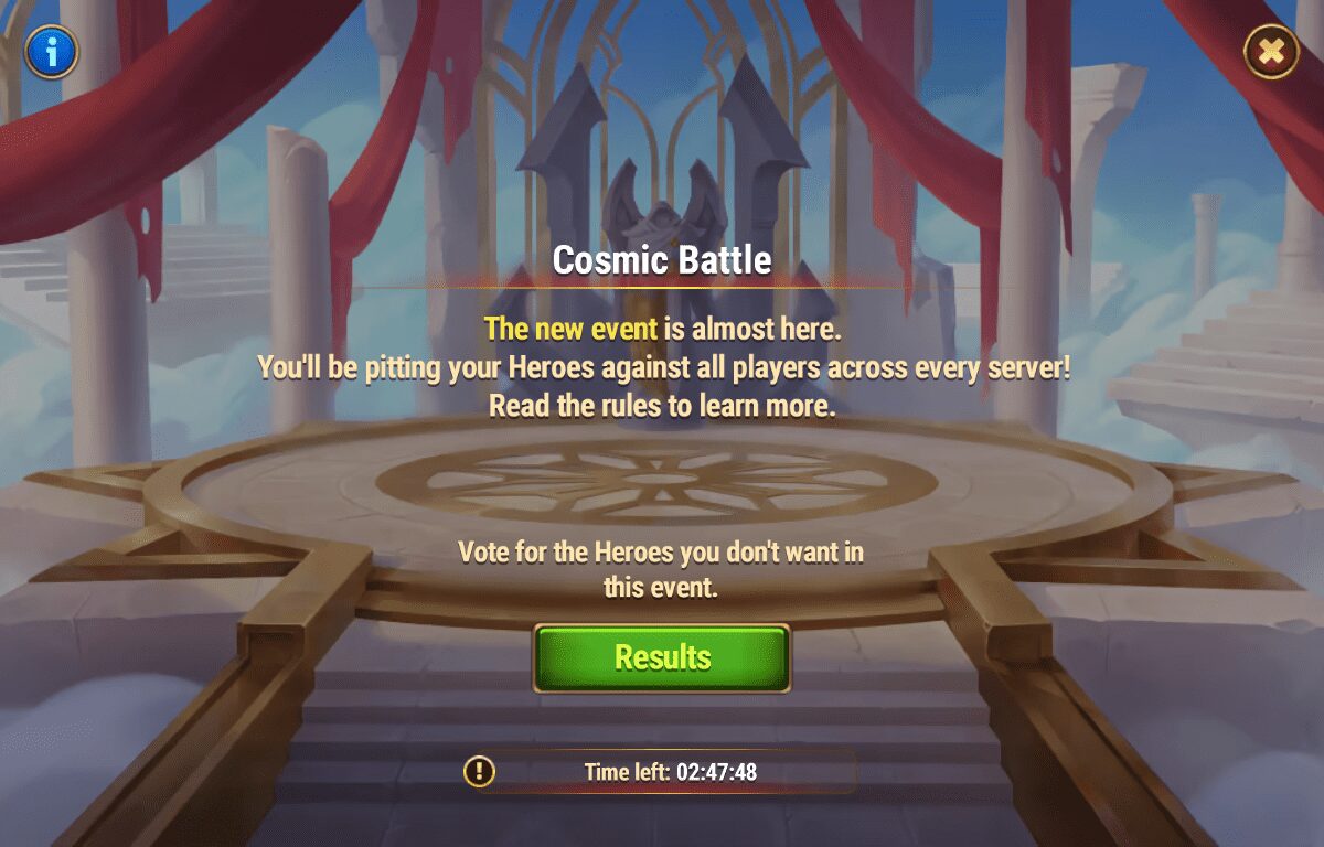 [Hero Wars Guide]Cosmic Battle #4 Voting Results