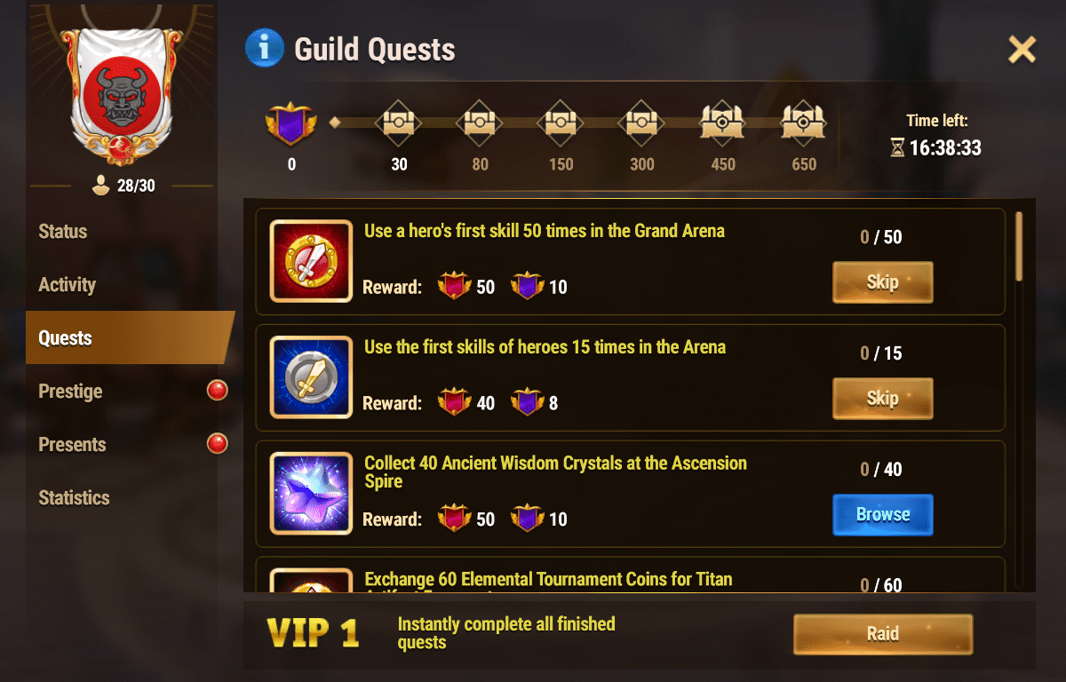 [Hero Wars Guide] Guild Quests