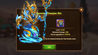 [Hero Wars Guide] Hyperion Champion Skin