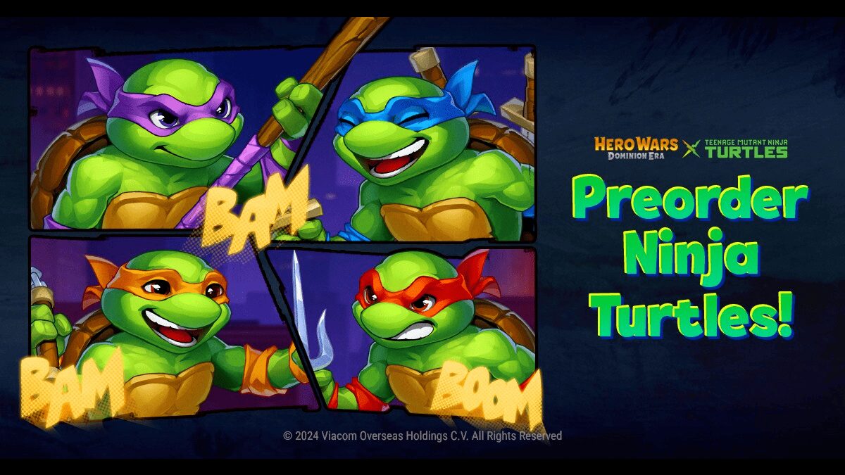 [Hero Wars] Ninja Turtles Pre-order