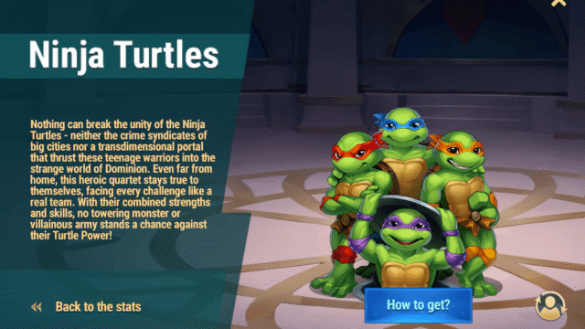 [Hero Wars] Ninja Turtles_TNMT