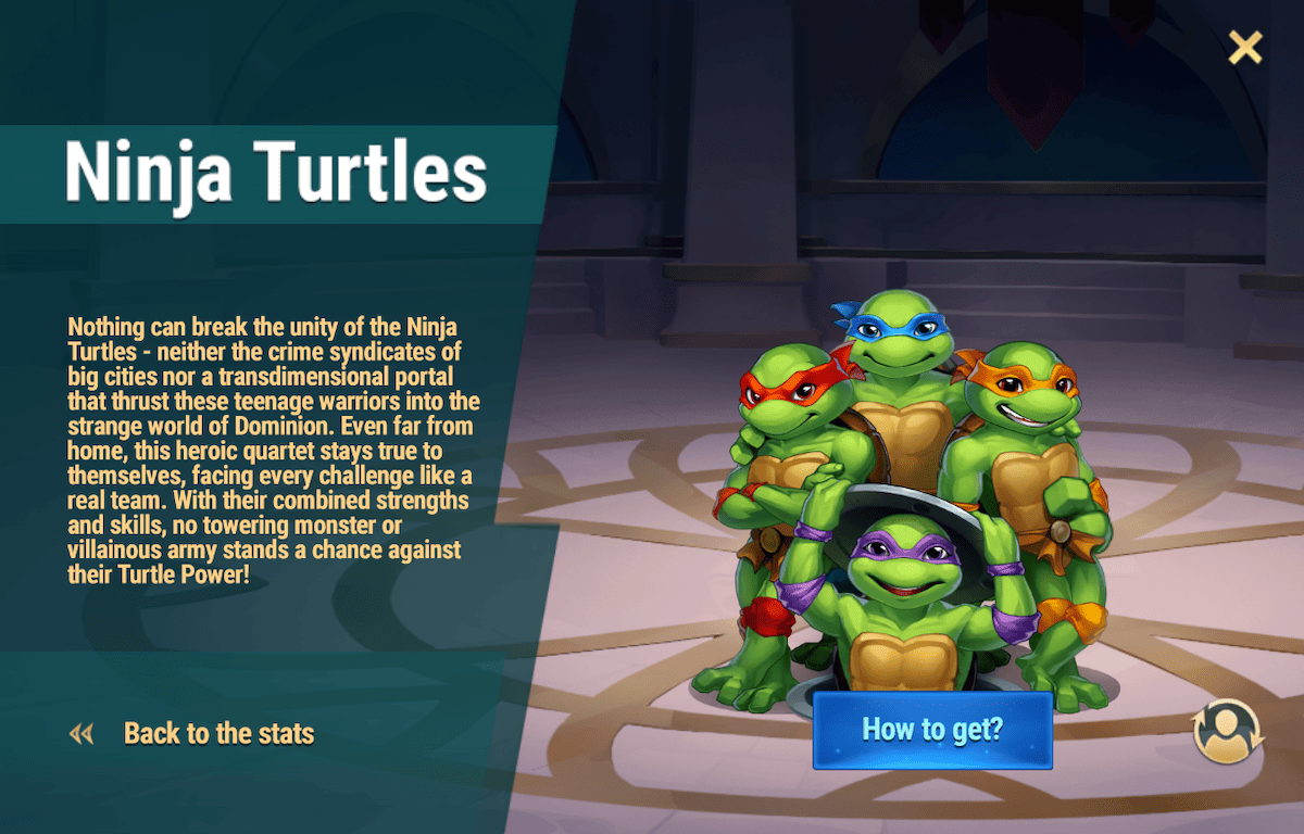 [Hero Wars] Ninja Turtles_TNMT