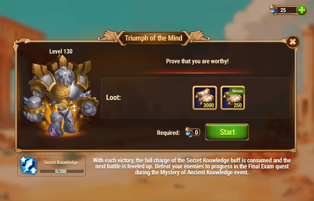 [Hero Wars Guide] Triumph of the Mind