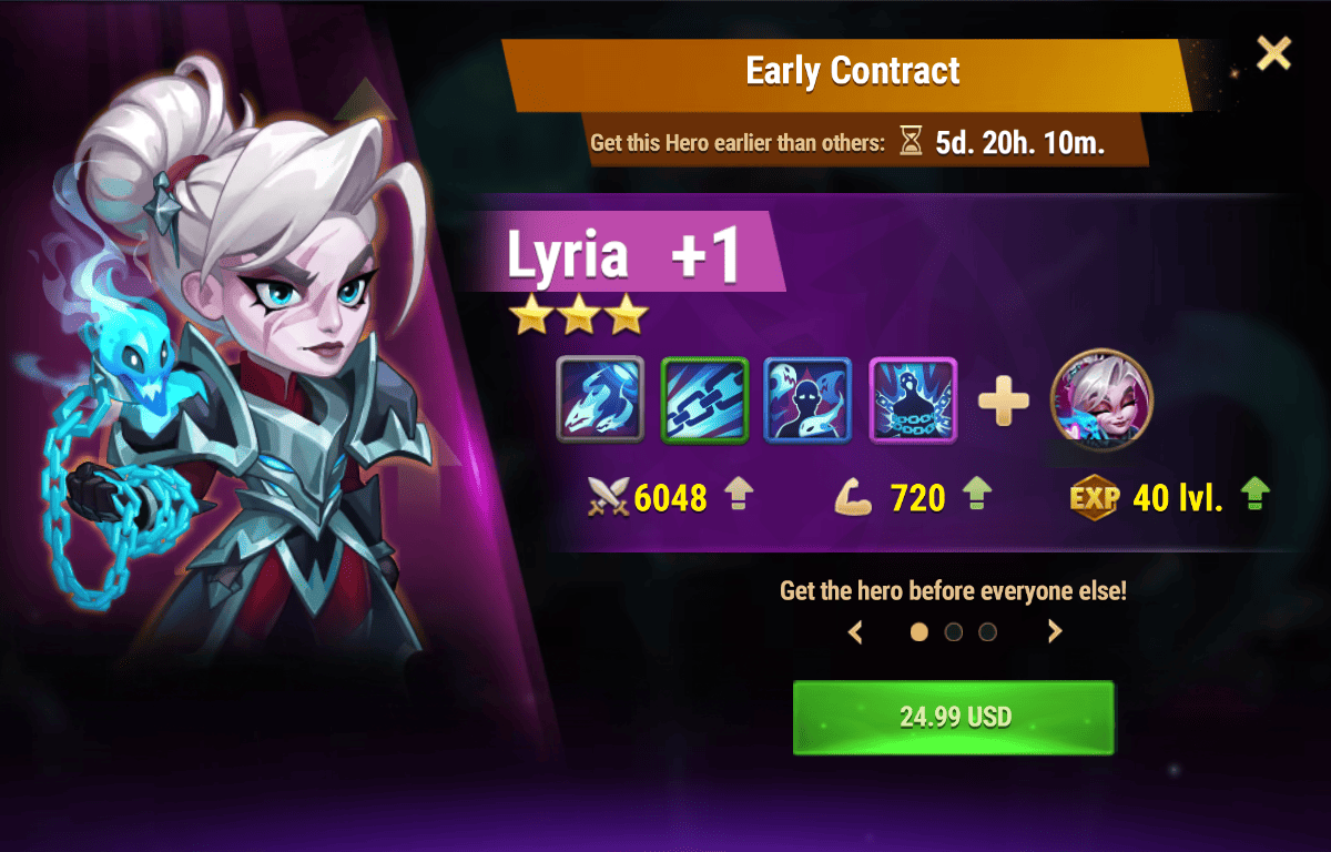[Hero Wars Guide]Early Contract