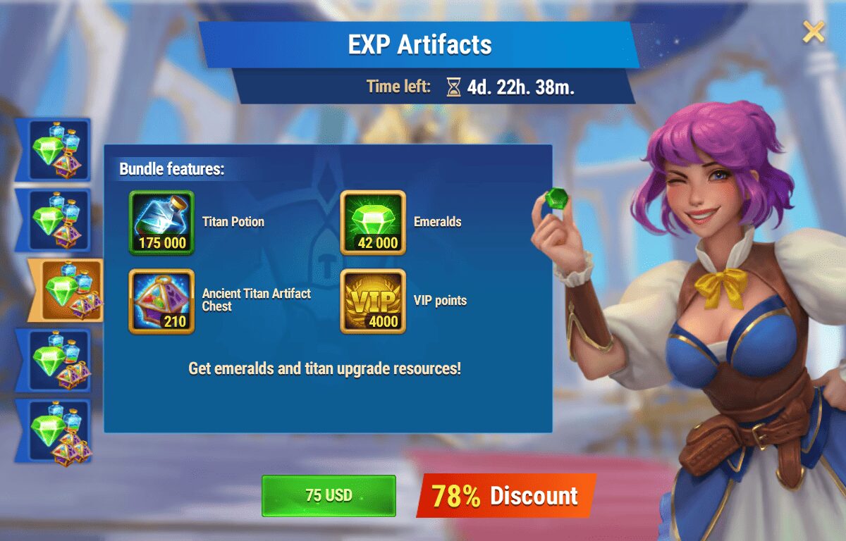 [Hero Wars Guide] Exp Artifacts