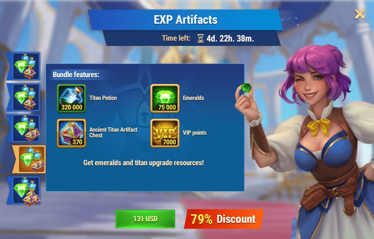 [Hero Wars Guide] Exp Artifacts