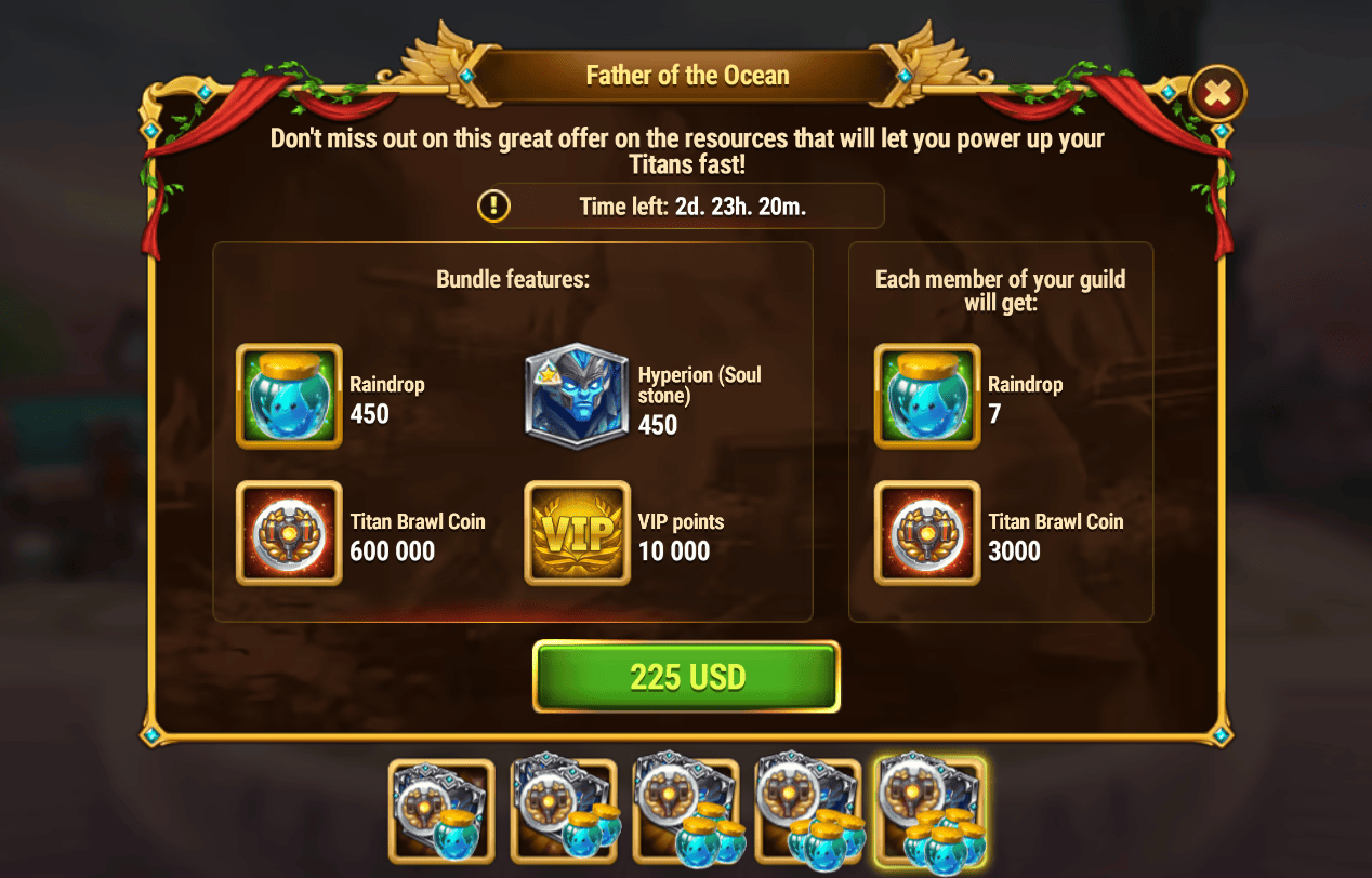 [Hero Wars Guide] Father of the Ocean Bundle