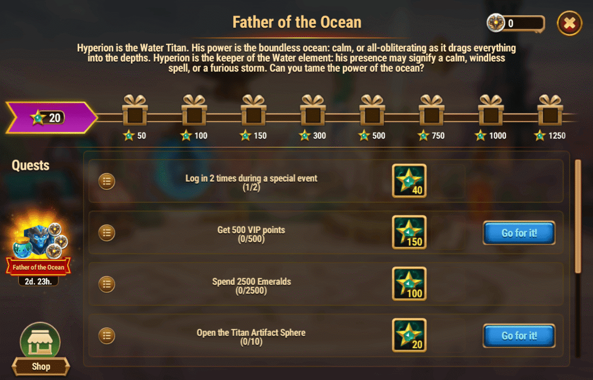 [Hero Wars Guide] Father of the Ocean Quest