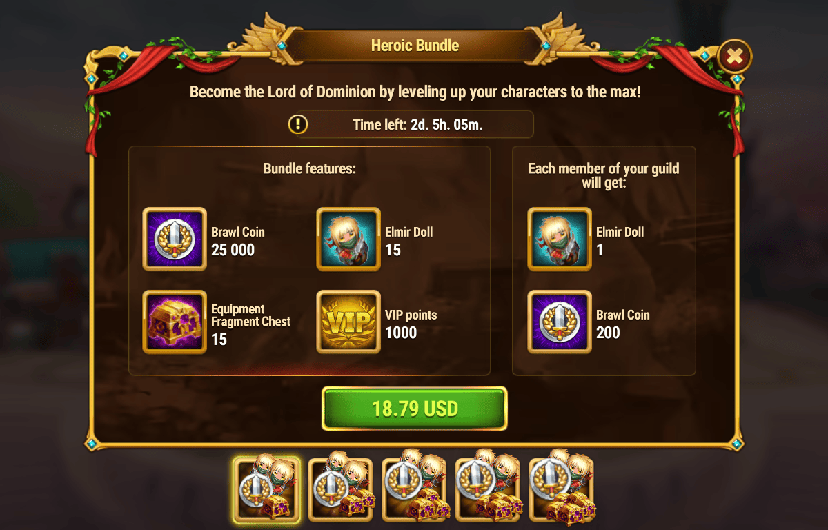 [Hero Wars Guide]Heroic Bundle(Elmir)