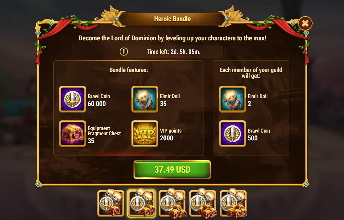 [Hero Wars Guide]Heroic Bundle(Elmir)