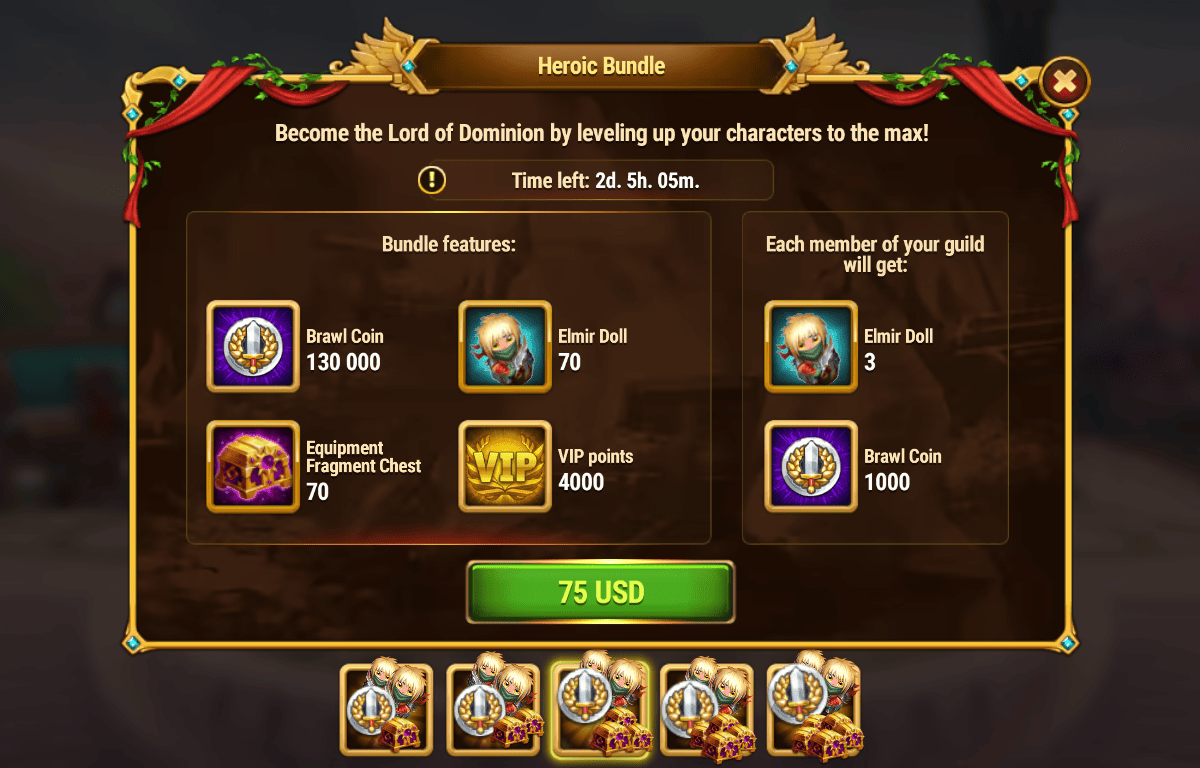 [Hero Wars Guide]Heroic Bundle(Elmir)