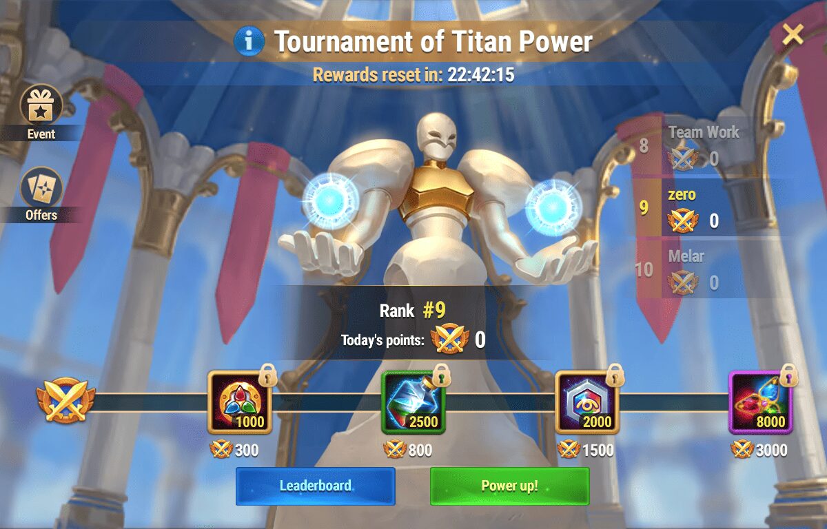 [Hero Wars Guide] Tournament of Titan Power