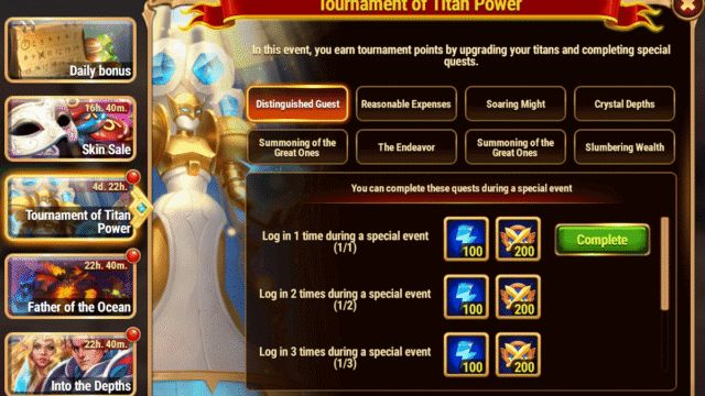 [Hero Wars Guide] Tournament of Titan Power