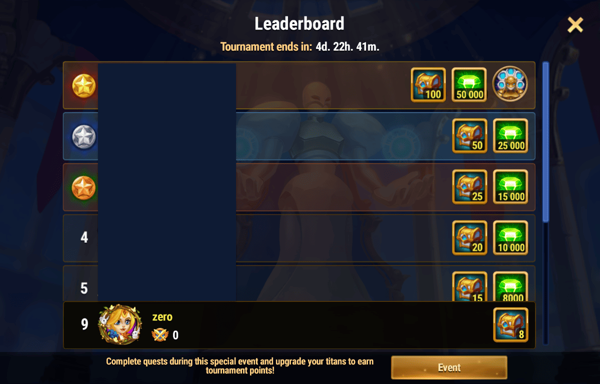 [Hero Wars Guide] Tournament of Titan Power