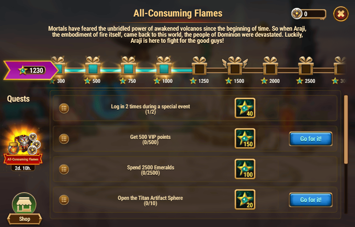 [Hero Wars Guide] All-Consuming Flames Tasks