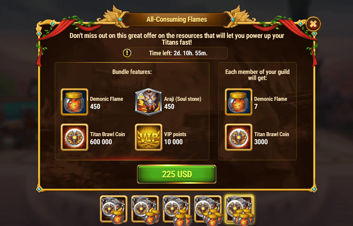 [Hero Wars Guide] All-Consuming Flames Bundle