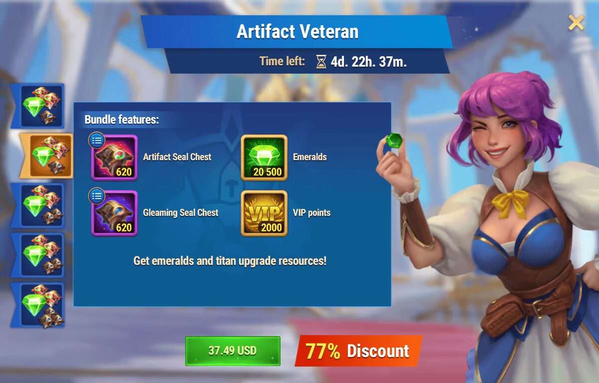 [Hero Wars Guide] Artifact Veteran
