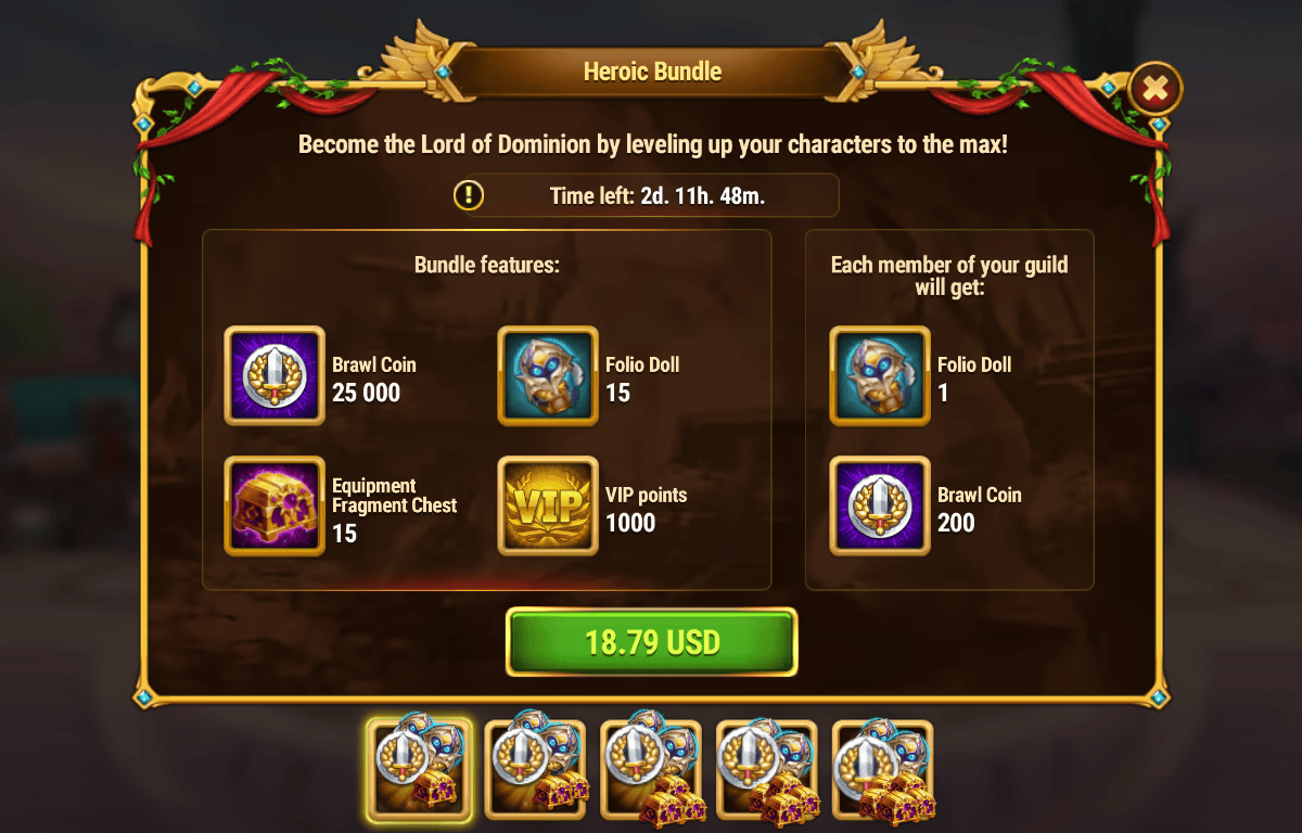 [Hero Wars Guide]Heroic Bundle(Folio)