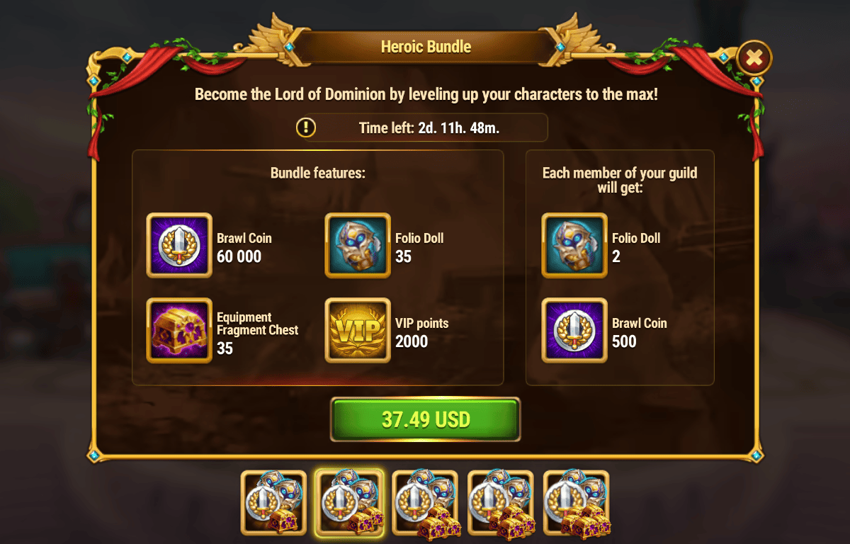 [Hero Wars Guide]Heroic Bundle(Folio)