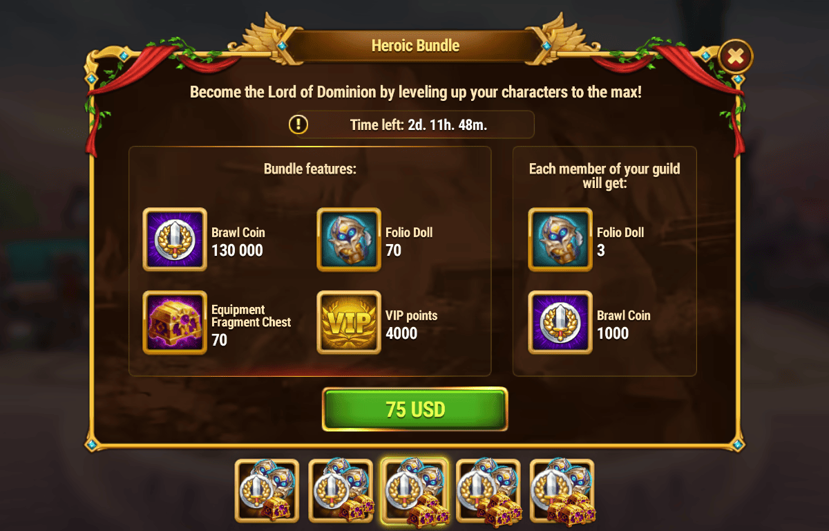 [Hero Wars Guide]Heroic Bundle(Folio)