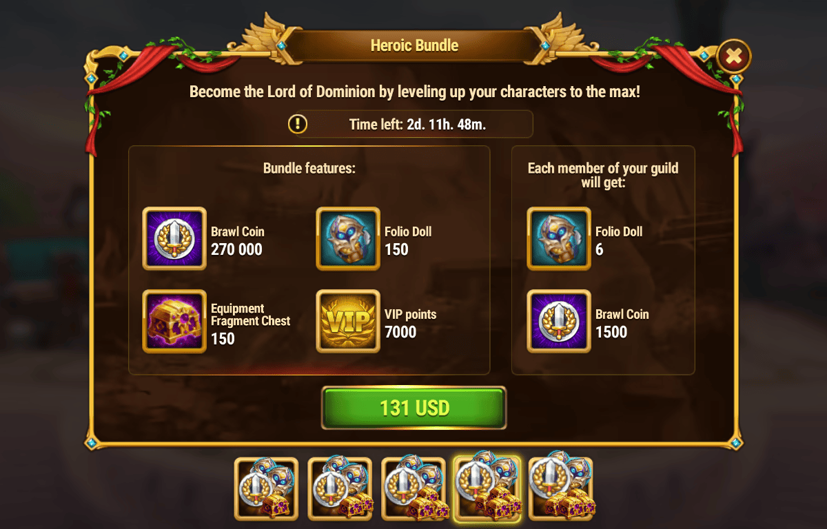 [Hero Wars Guide]Heroic Bundle(Folio)