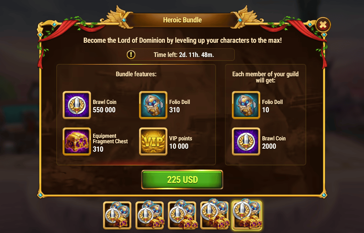 [Hero Wars Guide]Heroic Bundle(Folio)