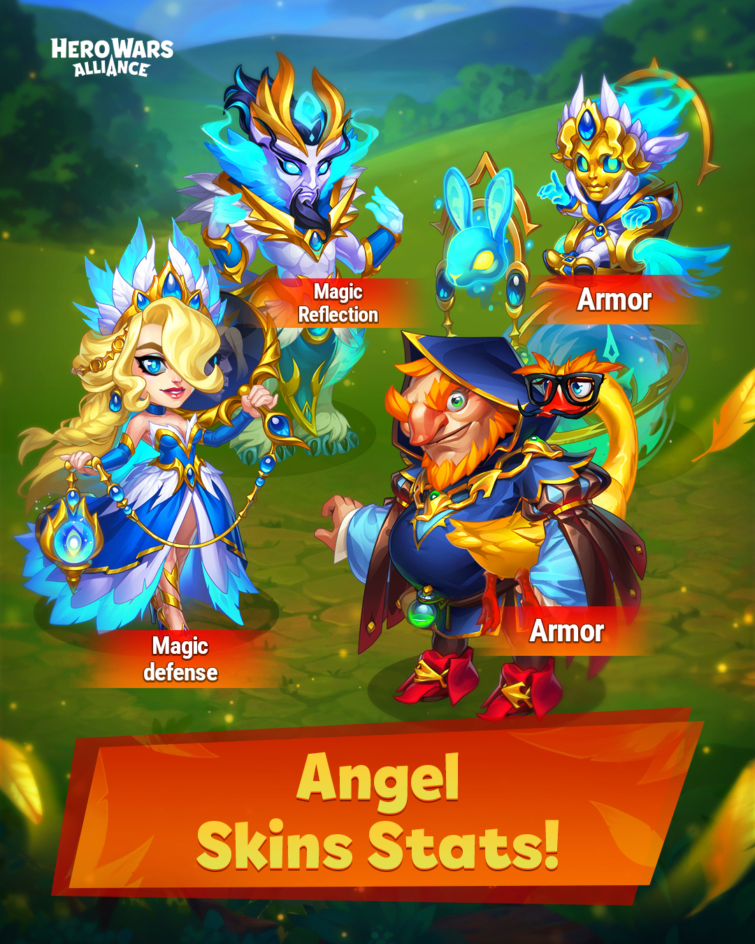 [Hero Wars] Update on Angel Skins for Mobile