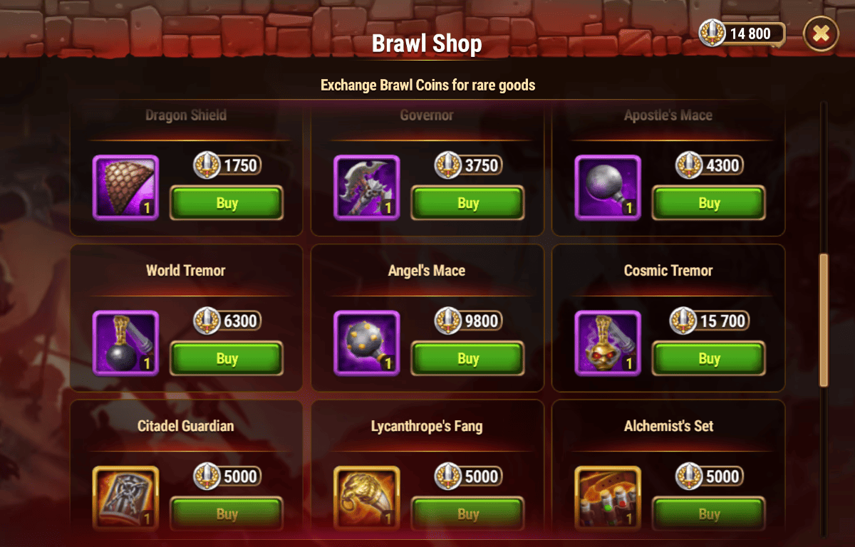 [Hero Wars Guide] Brawl Shop (Ziri)