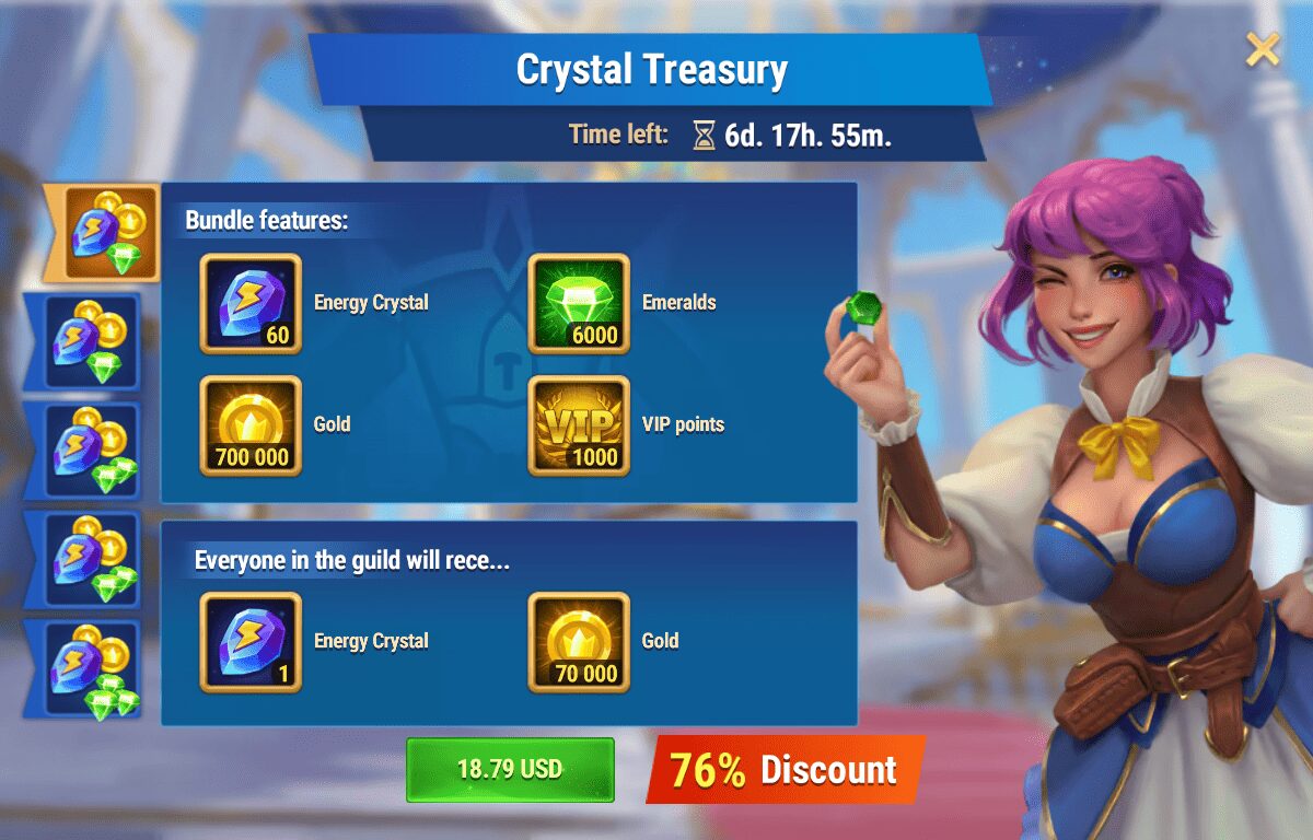 [Hero Wars Guide]Crystal Treasury (Guus)