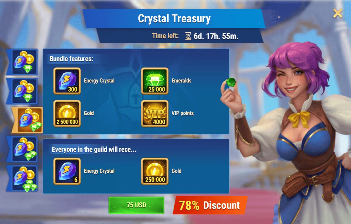 [Hero Wars Guide]Crystal Treasury (Guus)
