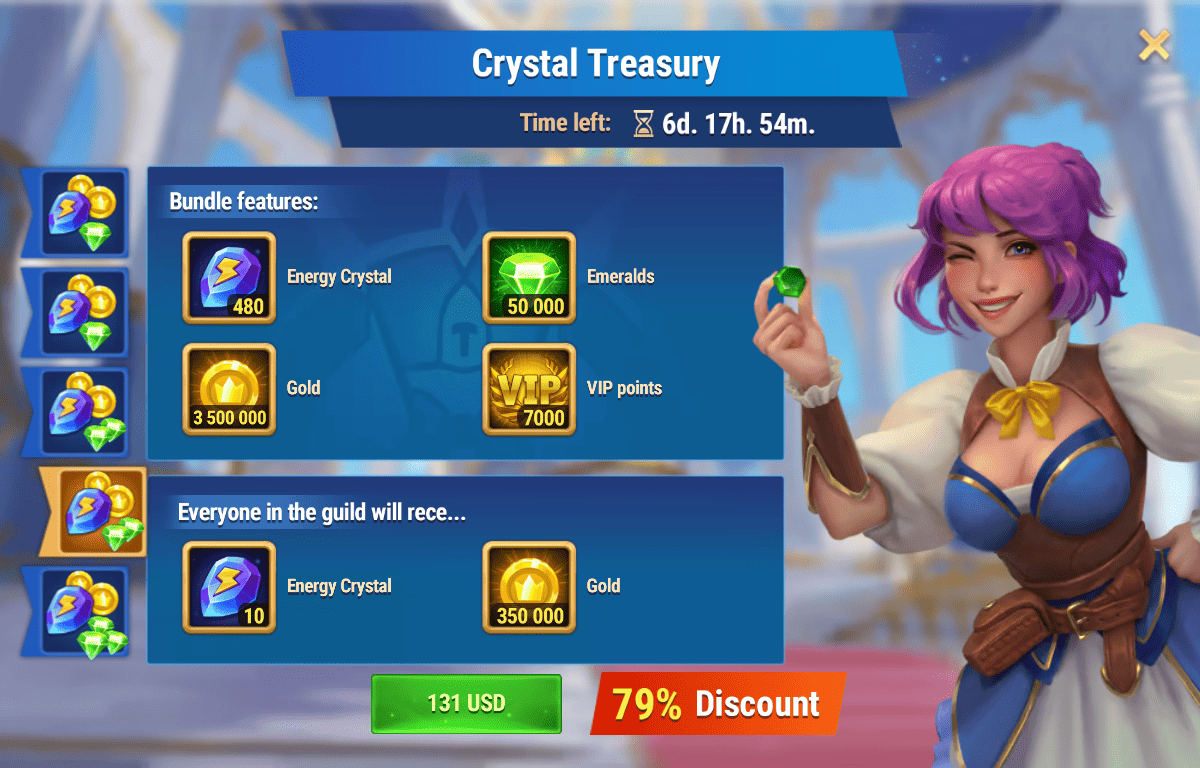 [Hero Wars Guide]Crystal Treasury (Guus)