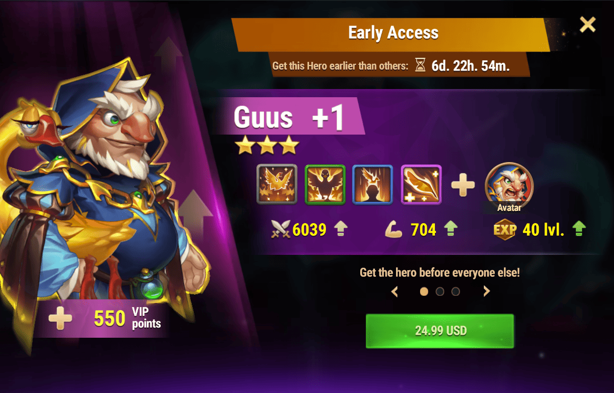 [Hero Wars Guide] Early Access (Guus Bundle)