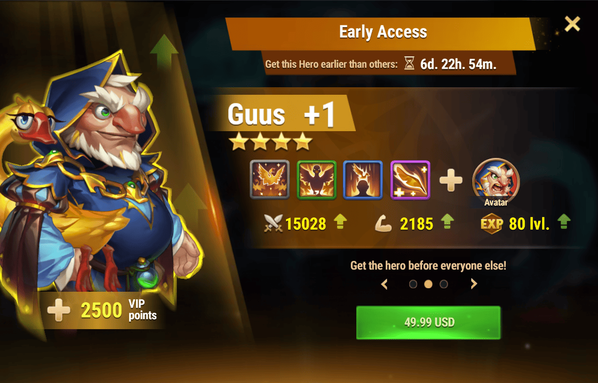 [Hero Wars Guide] Early Access (Guus Bundle)