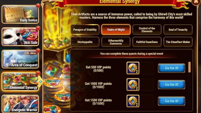 [Hero Wars Guide] Elemental Synergy Tasks