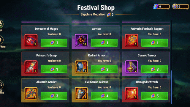 [Hero Wars Guide] Festival Shop (Guus)