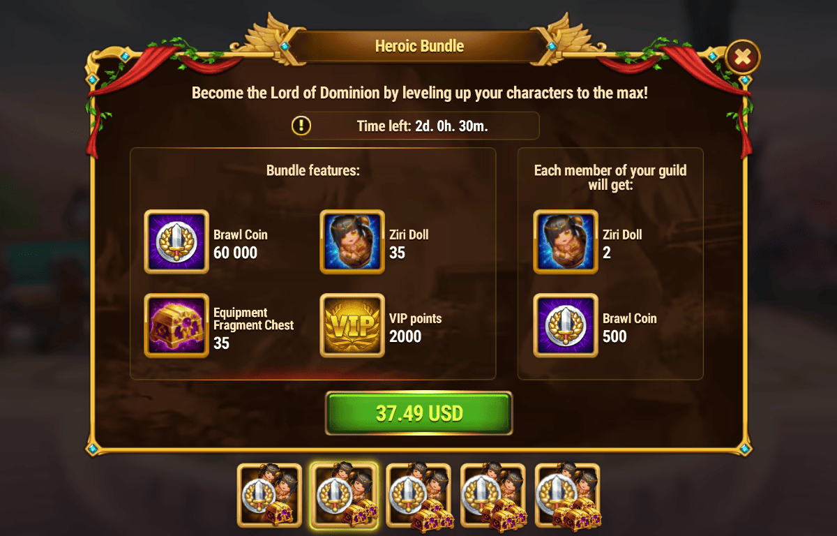[Hero Wars Guide] Heroic Bundle Ziri