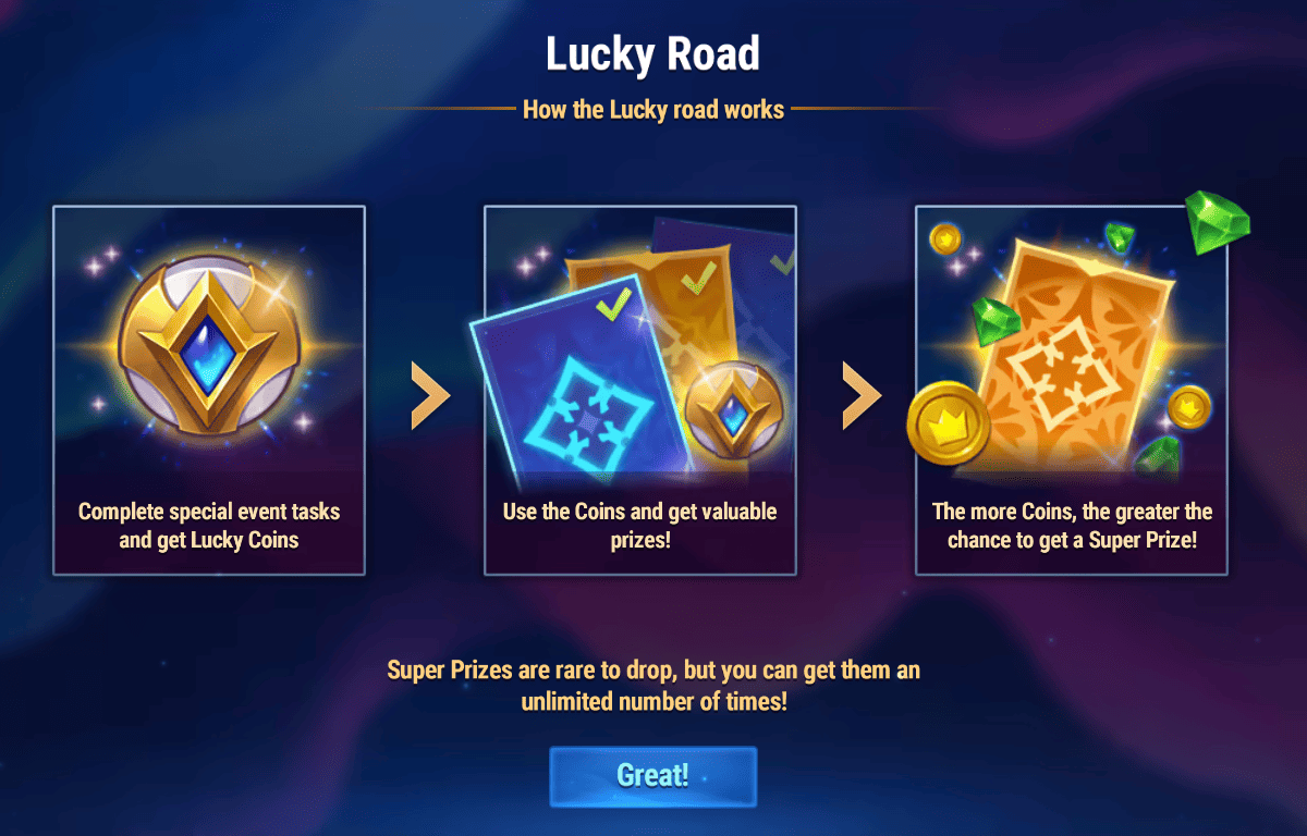 [Hero Wars Guide] Lucky Road