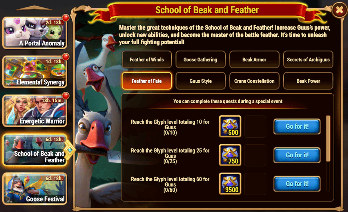 [Hero Wars Guide]School of Beak and Feather