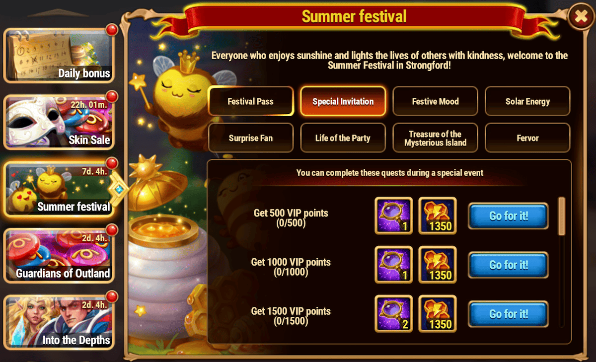 [Hero Wars Guide] Summer Festival Tasks 2025